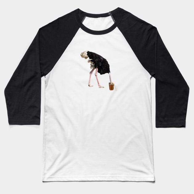 Dive In coffee Baseball T-Shirt by brain360